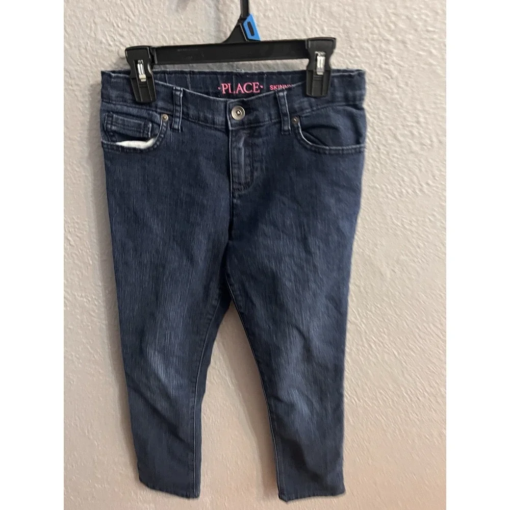 Childrens Place Skinny Jeans Size 12 Adjustable Waist Girls